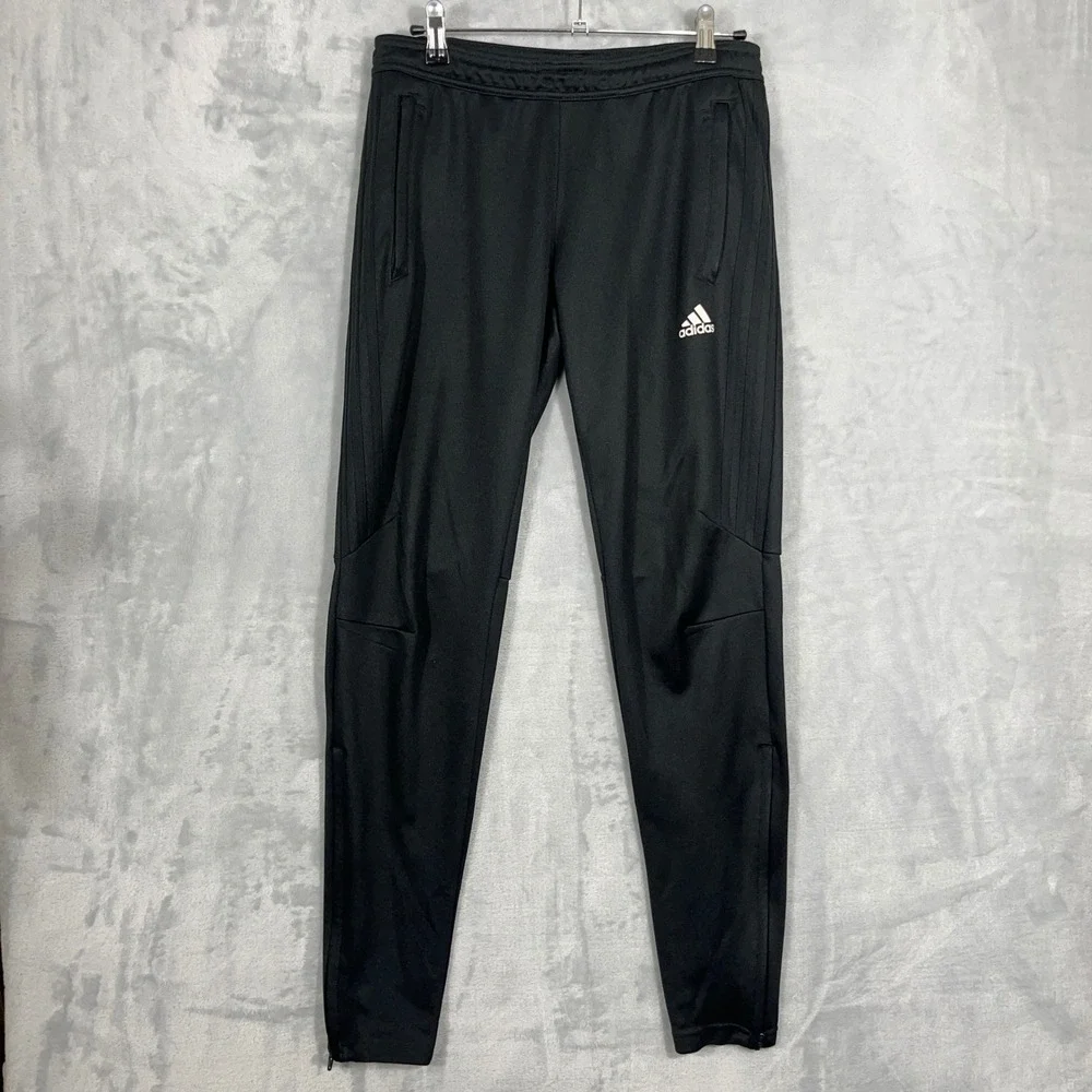 Adidas Mens Track Pants S Black Climacool Tiro Training Soccer Slim Joggers